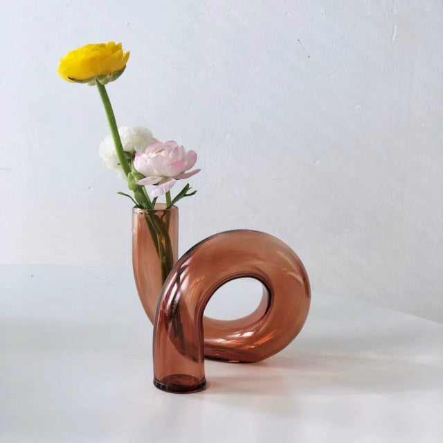 Hydroponic Glasvase – Elegant Kunstnerisk Bord- og Hjemmedekoration vases Tech Butik