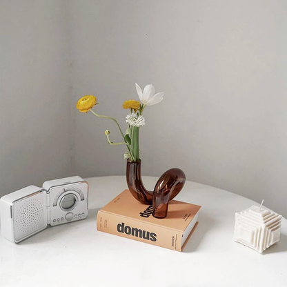 Hydroponic Glasvase – Elegant Kunstnerisk Bord- og Hjemmedekoration vases Tech Butik