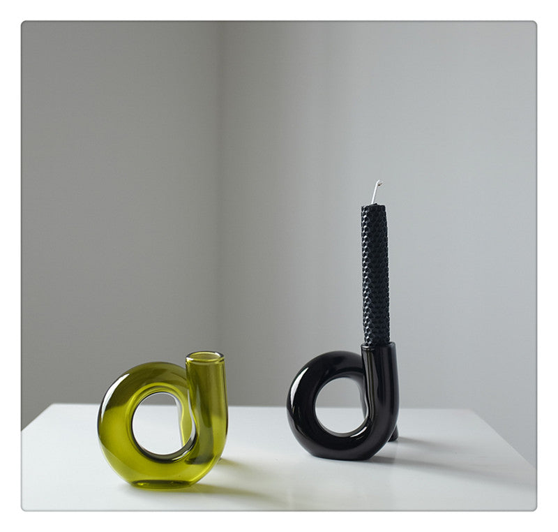 Hydroponic Glasvase – Elegant Kunstnerisk Bord- og Hjemmedekoration vases Tech Butik