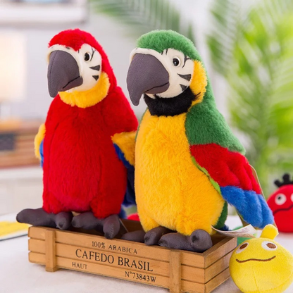 Interaktiv Talende Papegøje Bamse til Børn Toy Tech Butik