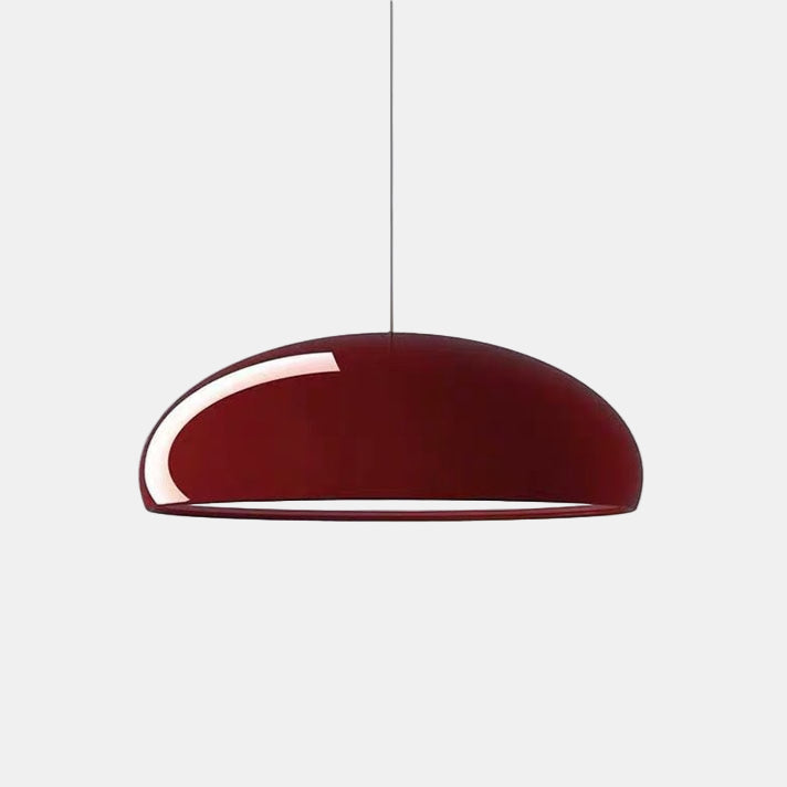 Moderne Loftlampe med Justerbar Nordisk Inspireret Design Pendellampe Tech Butik Rød Diameter 35cm Varmt lys (2500K-3500K)