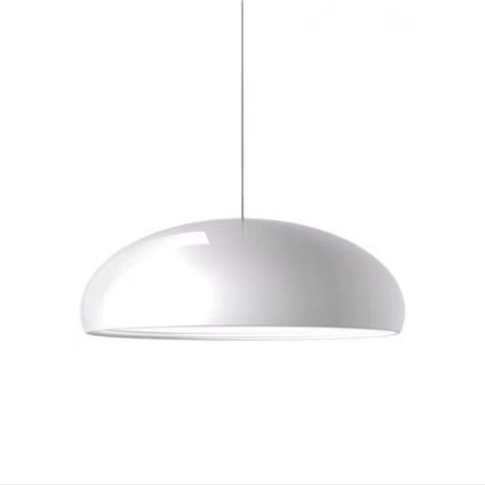 Moderne Loftlampe med Justerbar Nordisk Inspireret Design Pendellampe Tech Butik Hvid Diameter 35cm Varmt lys (2500K-3500K)