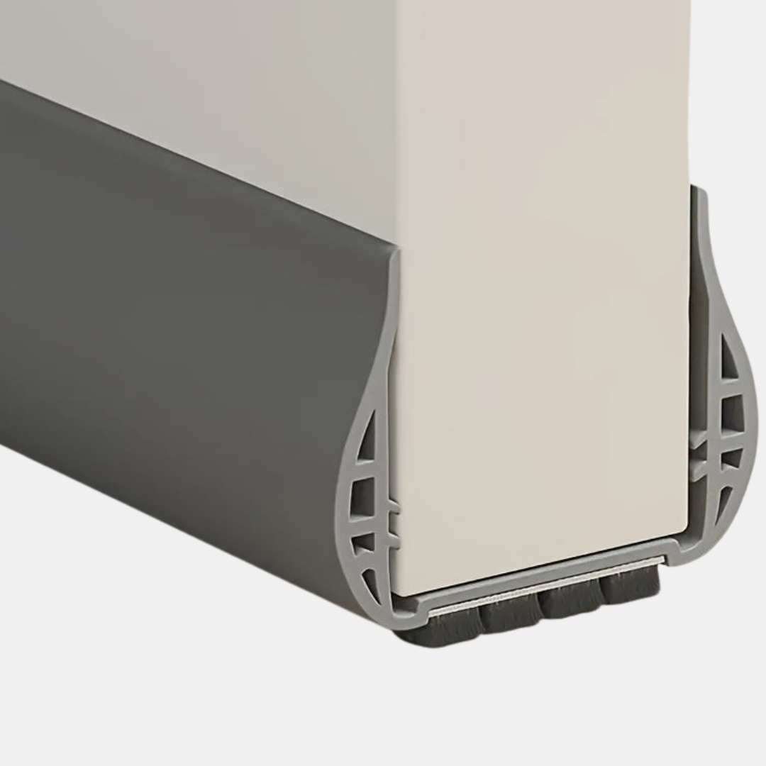 Justerbar Dørkantsstopper – Vind- og Isoleringsliste Udkaststopper Tech Butik Grå