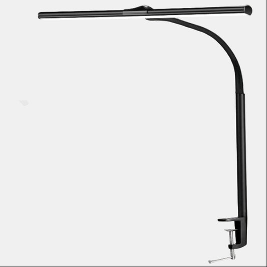 Justerbar LED Skrivebordslampe med Gooseneck og Klemme til Hjem & Kontor Bordlampe Tech Butik