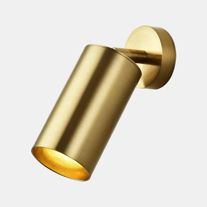 Justerbar Loftlys i Messing – Moderne Spotlys til Stue og Korridor Belysning Tech Butik