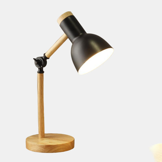 Justerbar Skrivebordslampe med Minimalistisk Design til Hjemmekontor Bordlampe Tech Butik Sort