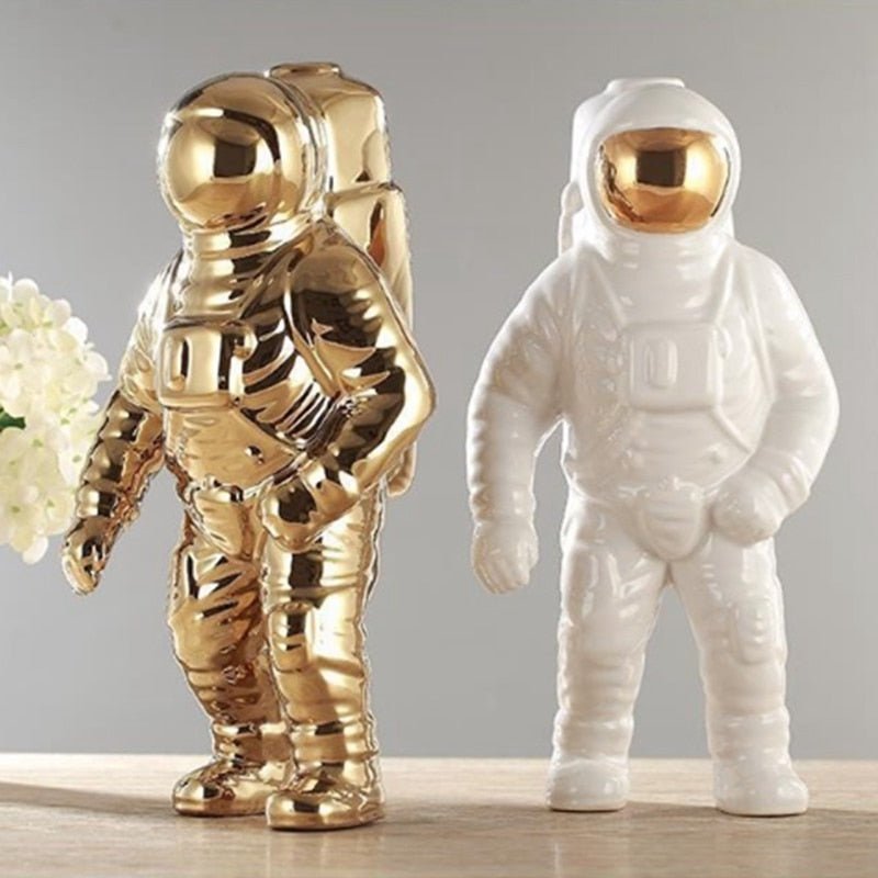 Astronaut Inspireret Dekorativ Vase til Moderne Interiør Dekoration Tech Butik