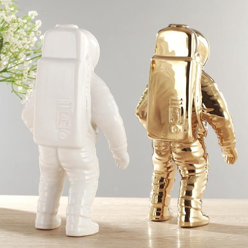 Astronaut Inspireret Dekorativ Vase til Moderne Interiør Dekoration Tech Butik