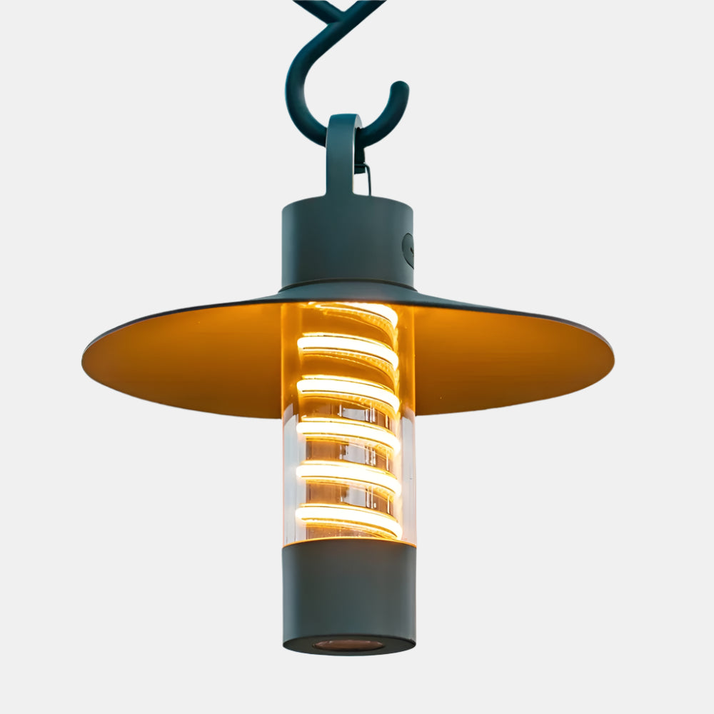 Klar Vandtæt Genopladelig LED Campinglanterne Have Tech Butik Grøn