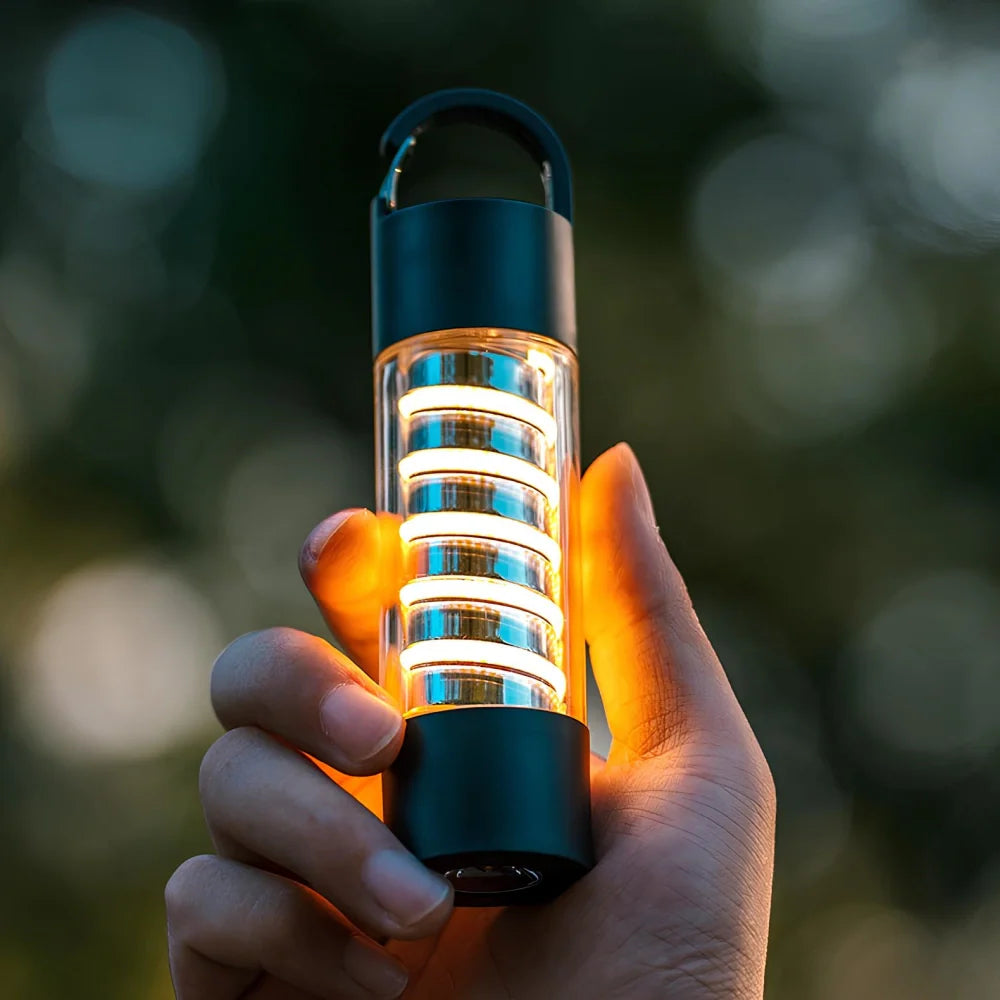 Klar Vandtæt Genopladelig LED Campinglanterne Have Tech Butik