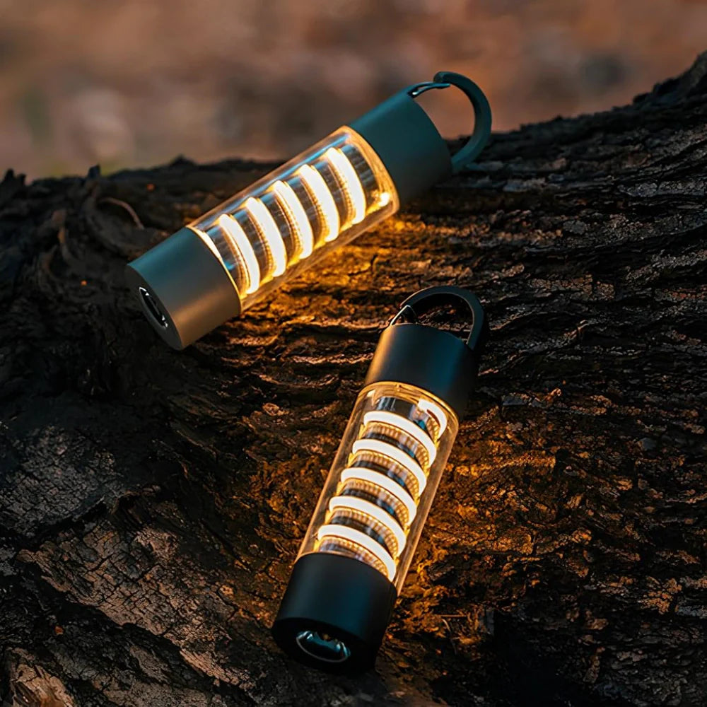 Klar Vandtæt Genopladelig LED Campinglanterne Have Tech Butik