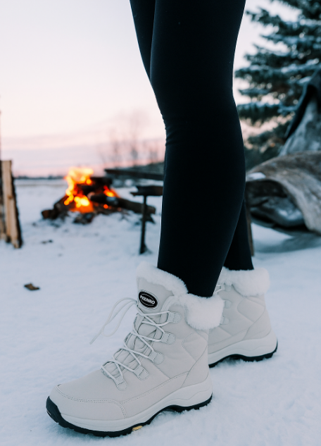 Støvler med Høj Hæl og Blødt Indre Boots Tech Butik Beige 38