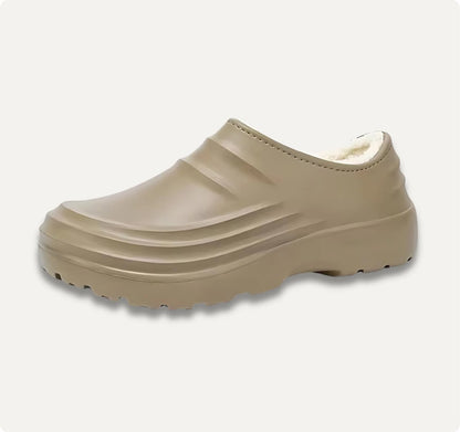 Komfortable Fuzzy Sko med Skridsikre Såler – Ergonomiske Sko til Daglig Brug Komfortsko Tech Butik Beige Kvinder 6 - Mænd 4