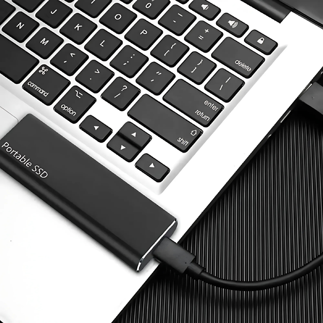 Kompakt 4TB USB-C Ekstern Harddisk med Hurtig Dataoverførsel til Bærbar Lagring Eksterne harddiske Tech Butik