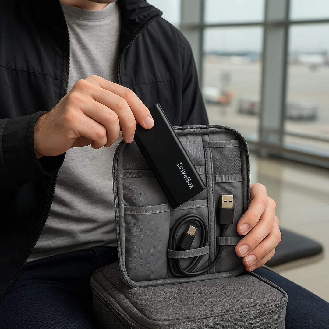 Kompakt 4TB USB-C Ekstern Harddisk med Hurtig Dataoverførsel til Bærbar Lagring Eksterne harddiske Tech Butik