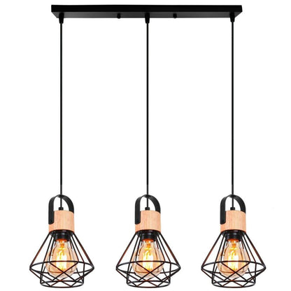 Kompakt Industriel Væglampe med Justerbar Gåsehals Væglamper Tech Butik Linear tre hoveder sort