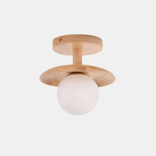 Kompakt LED-loftlampe til moderne interiør Loftslampe Tech Butik Dia 18cm x H 12cm