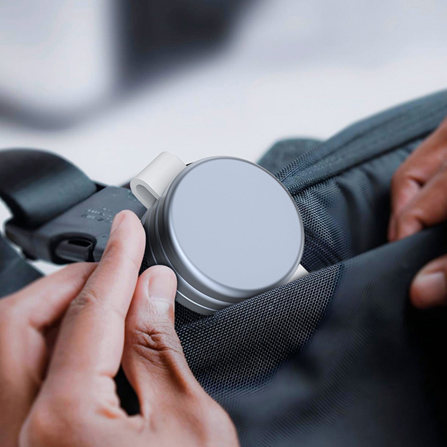 Kompakt Sammenklappelig 3-i-1 Trådløs Opladerstation Power Bank Tech Butik