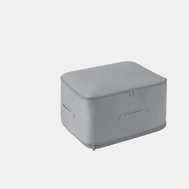 Komprimeringsopbevaringspose i Nylon – Pladsbesparende til Vintertøj og Dyner Kompressionsposer Tech Butik Grå X-stor - 54*42*60 cm