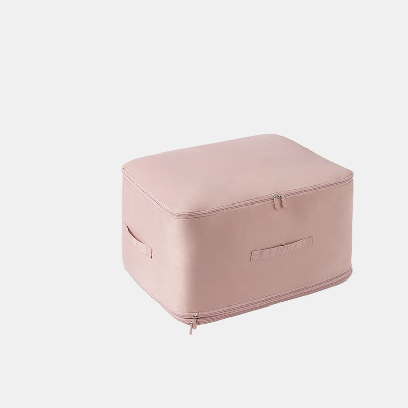 Komprimeringsopbevaringspose i Nylon – Pladsbesparende til Vintertøj og Dyner Kompressionsposer Tech Butik Rosa X-stor - 54*42*60 cm