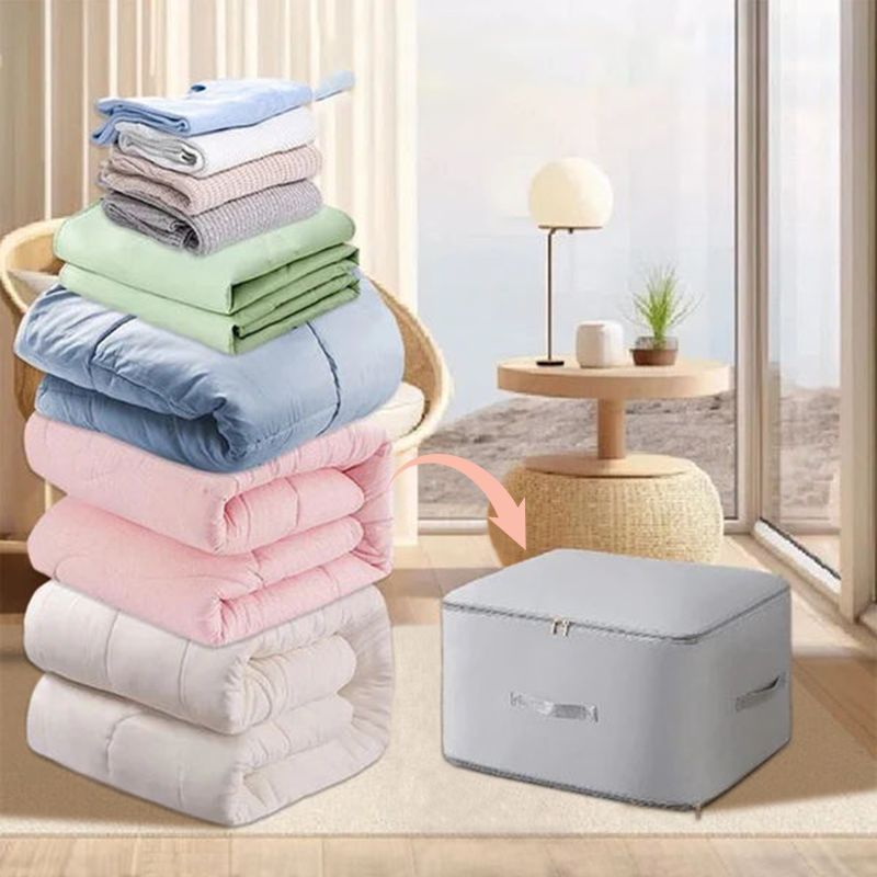Komprimeringsopbevaringspose i Nylon – Pladsbesparende til Vintertøj og Dyner Kompressionsposer Tech Butik