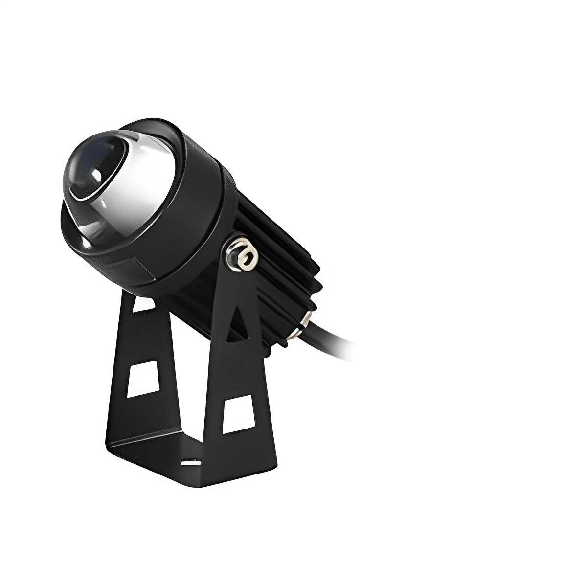 Kraftige vandtætte udendørs LED-spotlights til landskabsbelysning Spotbelysning Tech Butik Cylinder 3W Varm Hvid