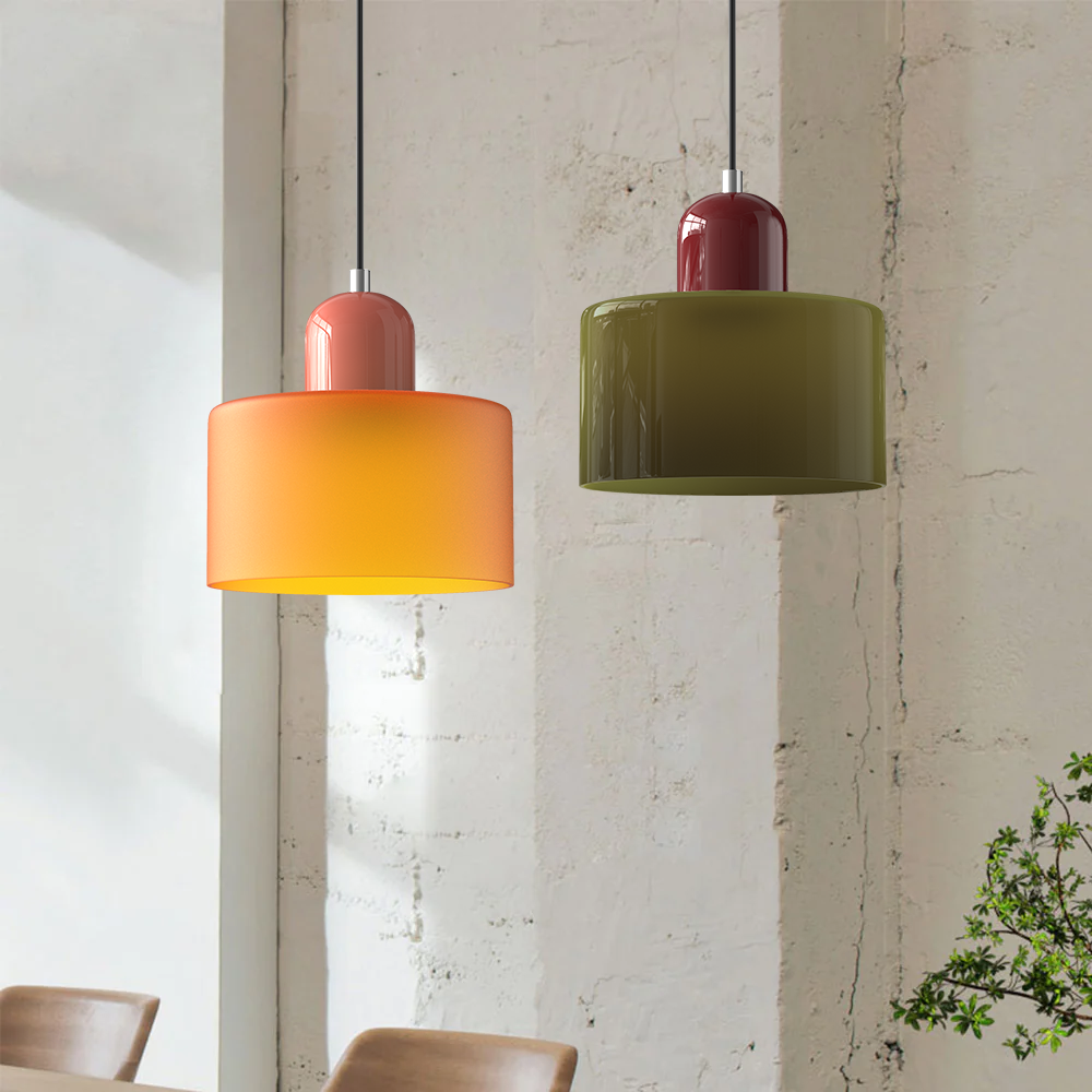 Kreativ Glaspendel Lampe til Elegant Belysning i Hjemmet Hængelamper Tech Butik