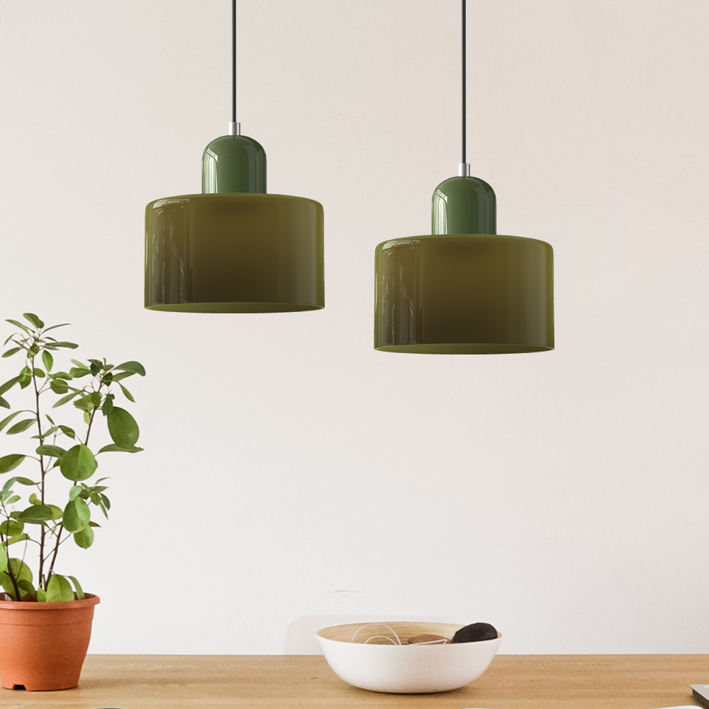 Kreativ Glaspendel Lampe til Elegant Belysning i Hjemmet Hængelamper Tech Butik