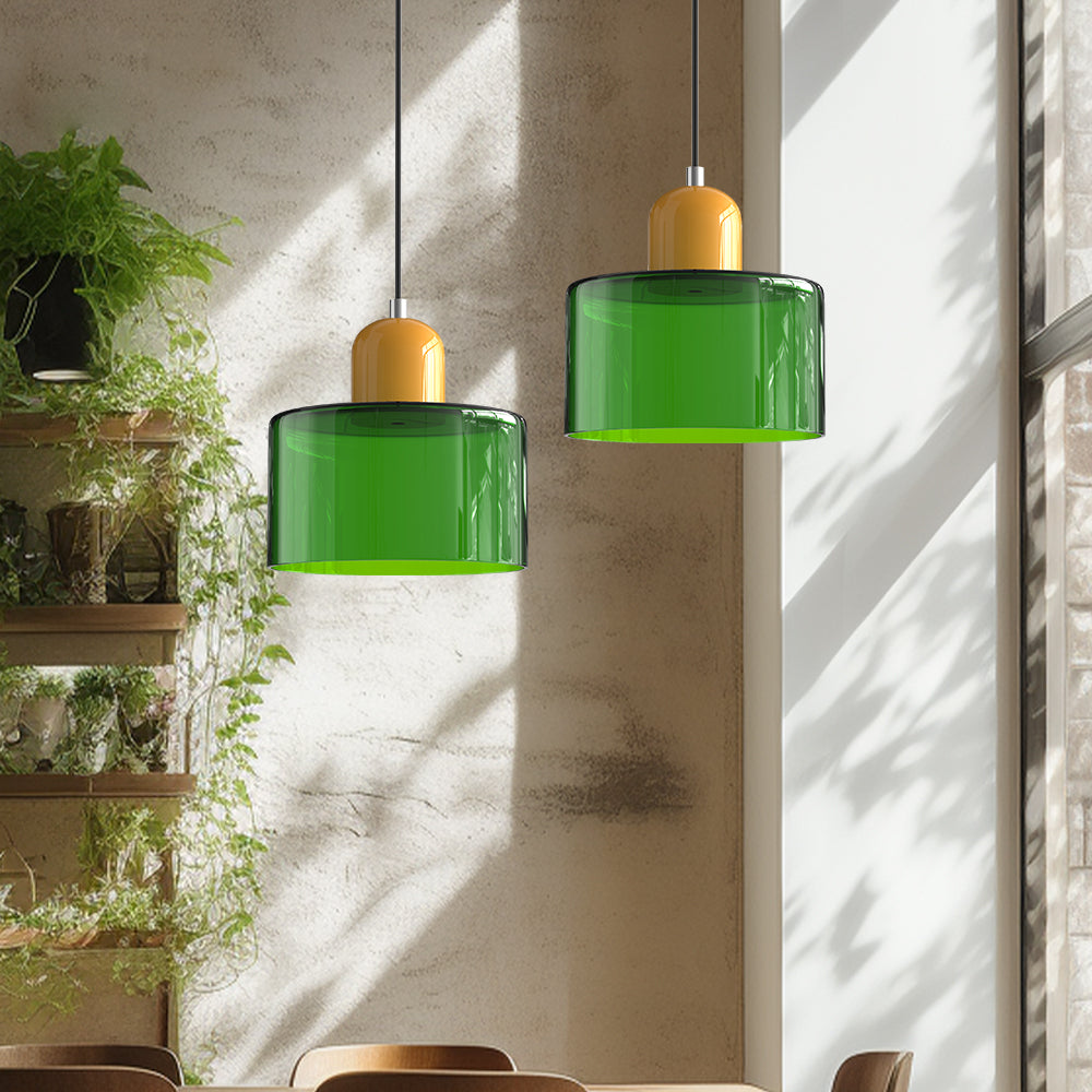 Kreativ Glaspendel Lampe til Elegant Belysning i Hjemmet Hængelamper Tech Butik