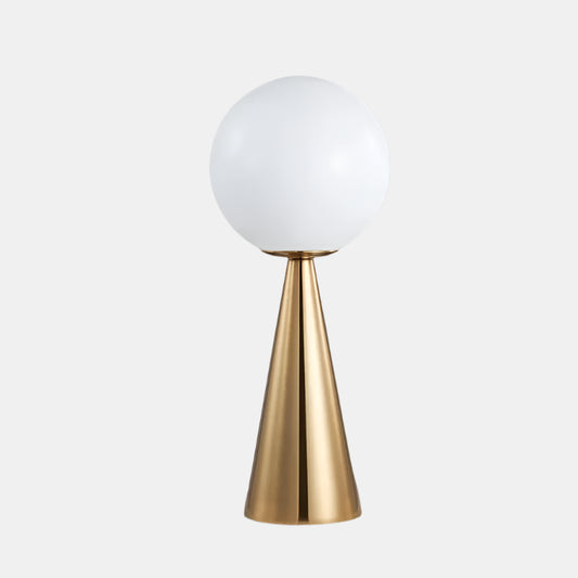 Kreativ Kegleformet Bordlampe til Stilfuld Indretning Bordlamper Tech Butik Koldt hvidt