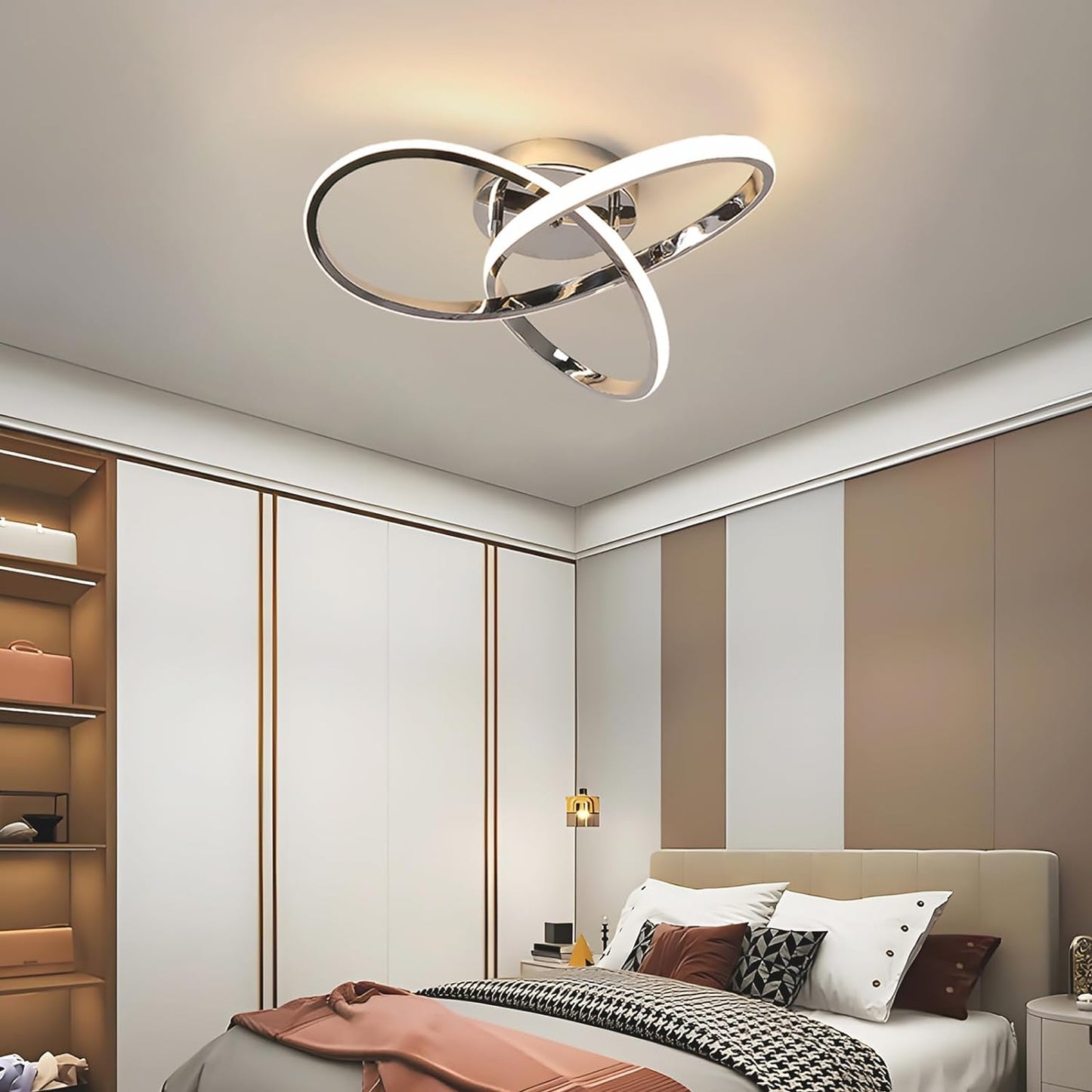 Kreativ Loftslampe med Blomstermotiv til Moderne Rum Loftlamper Tech Butik