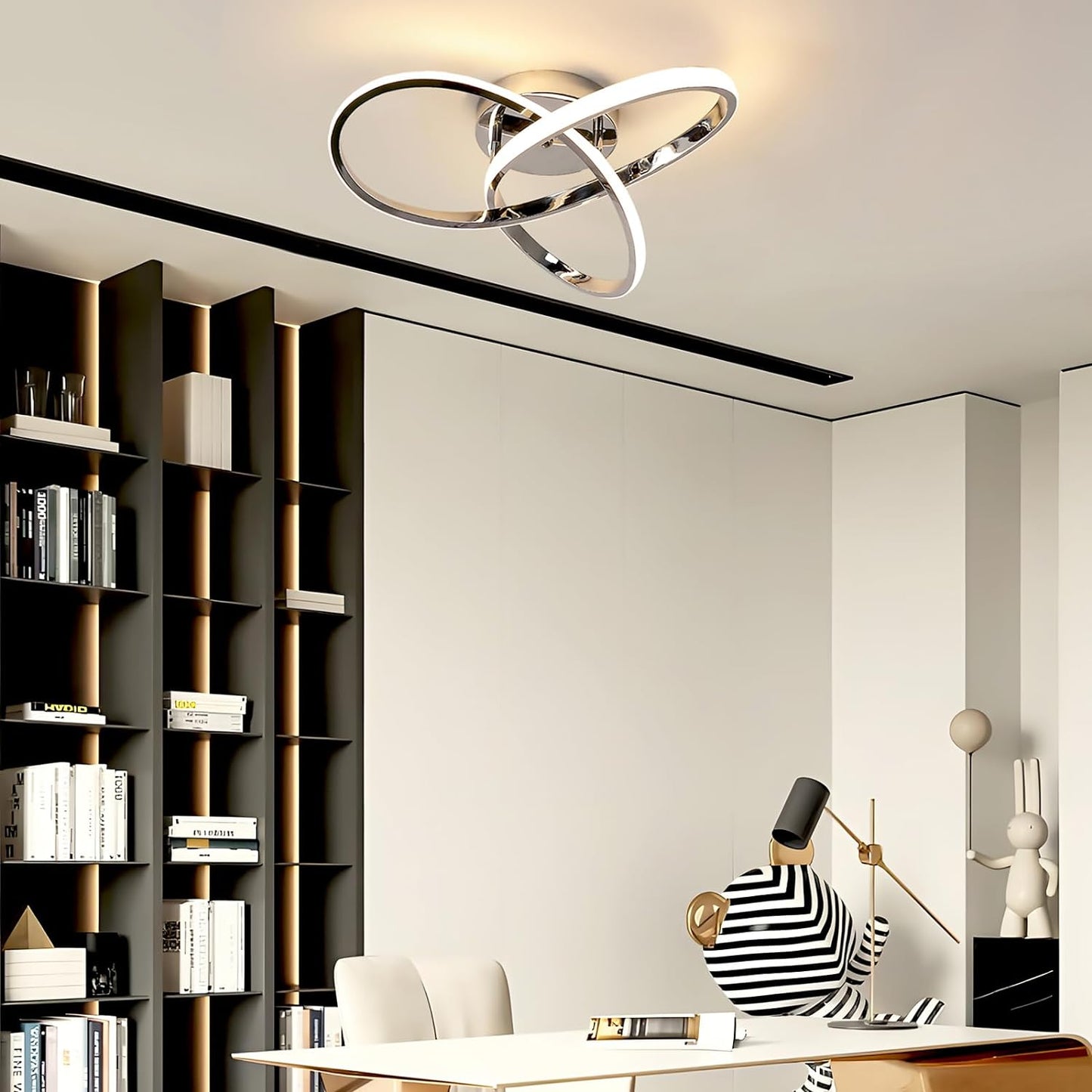Kreativ Loftslampe med Blomstermotiv til Moderne Rum Loftlamper Tech Butik