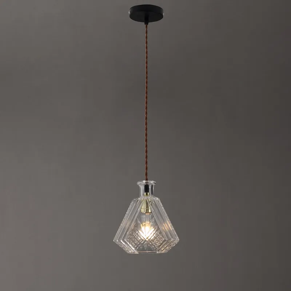 Kreativ Retro Lysekrone Loftlampe Hængelamper Tech Butik