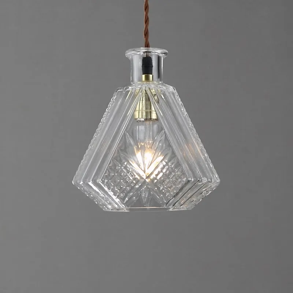 Kreativ Retro Lysekrone Loftlampe Hængelamper Tech Butik