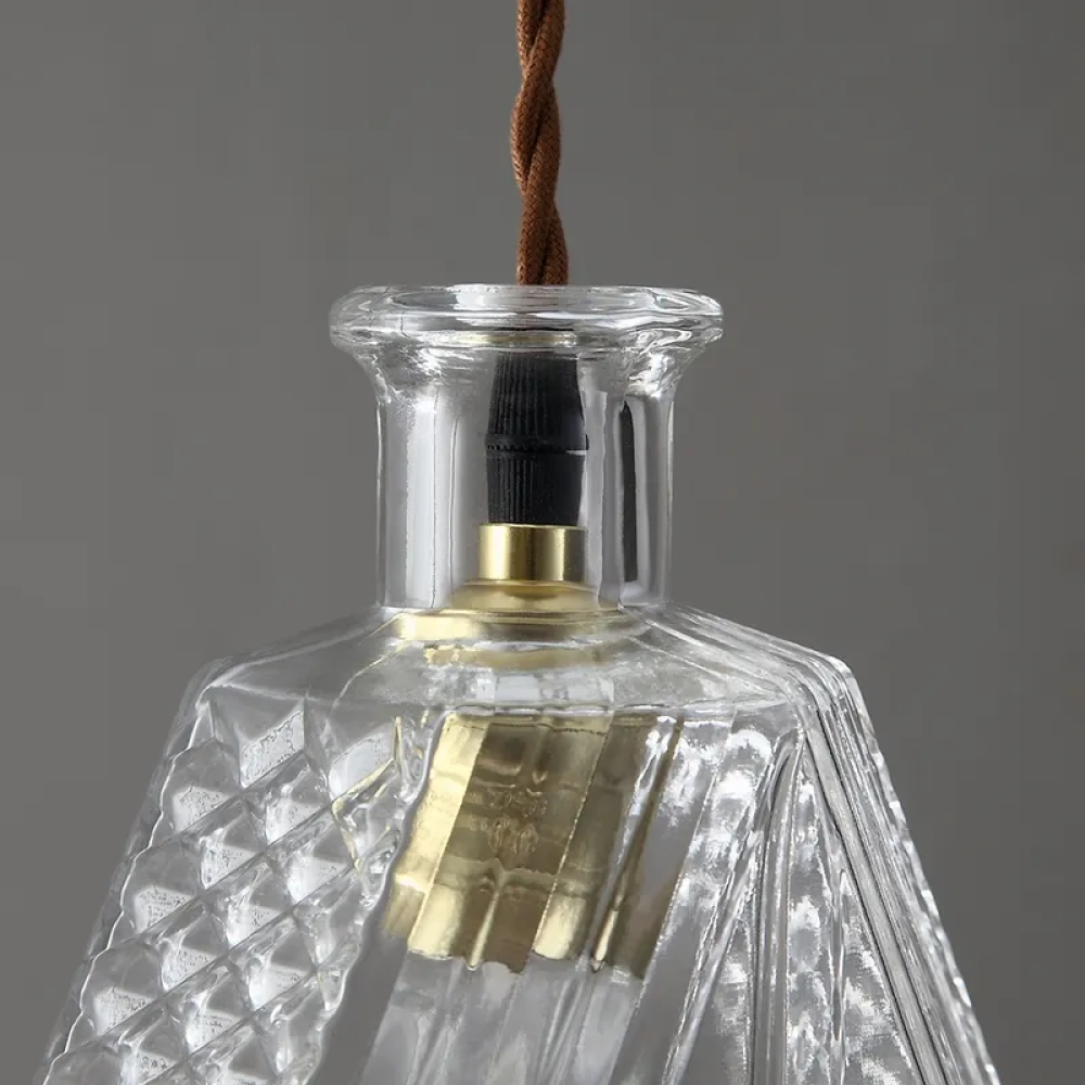 Kreativ Retro Lysekrone Loftlampe Hængelamper Tech Butik