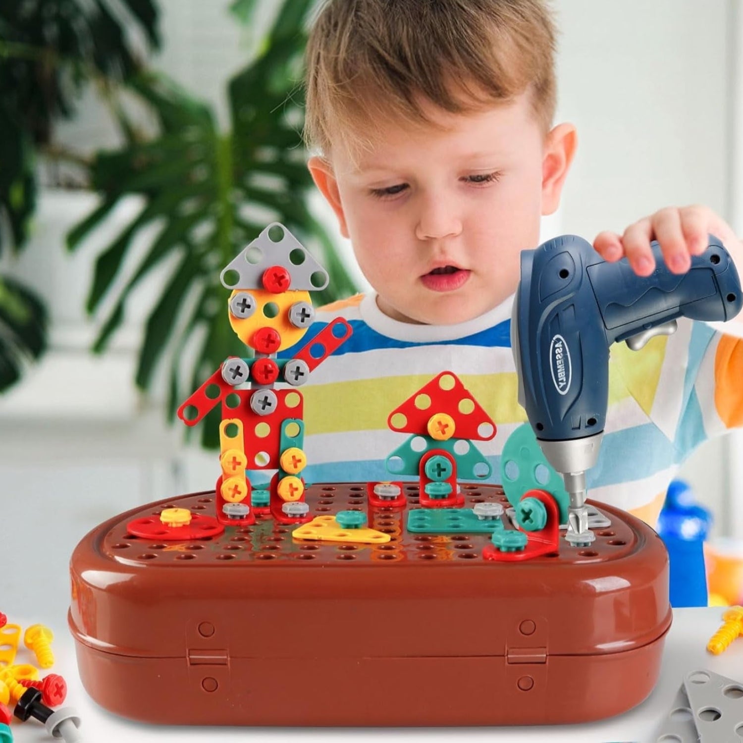 Kreativt Boresæt til Børns Lærende Leg Toy Tech Butik