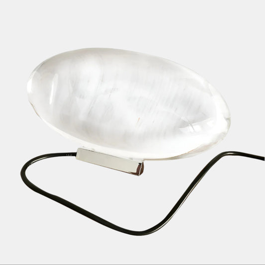 Krystallampe med Hypnotiske Lyseffekter Stemningsbelysning Tech Butik