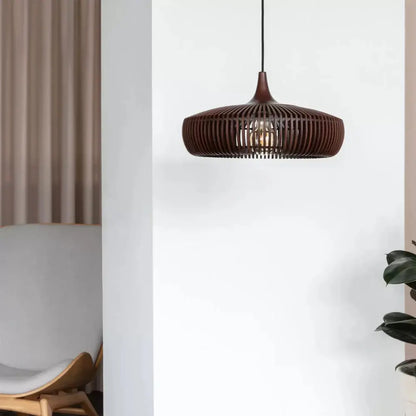 Træpendellampe – Minimalistisk belysning og skandinavisk varme Ceiling lamp Tech Butik