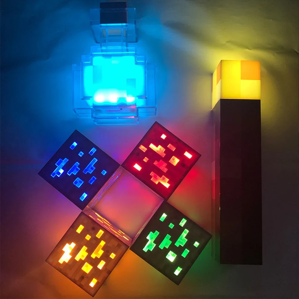 Diamantsværd Lygte – LED-lampe til gamere & Minecraft-fans Lamper Tech Butik