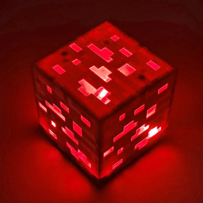 Diamantsværd Lygte – LED-lampe til gamere & Minecraft-fans Lamper Tech Butik Rødstenblok