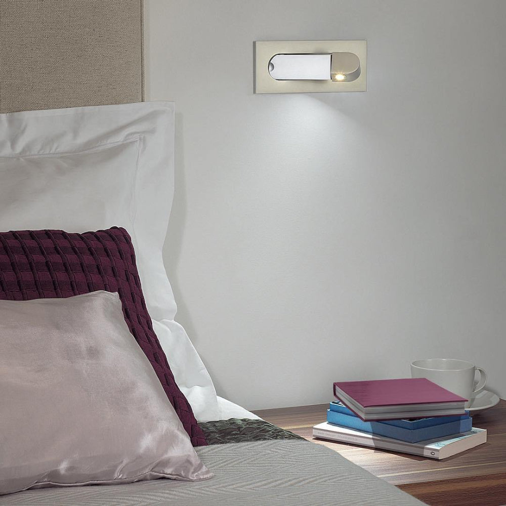 LED Sengelampe med Justerbart Hoved Væglampe Tech Butik