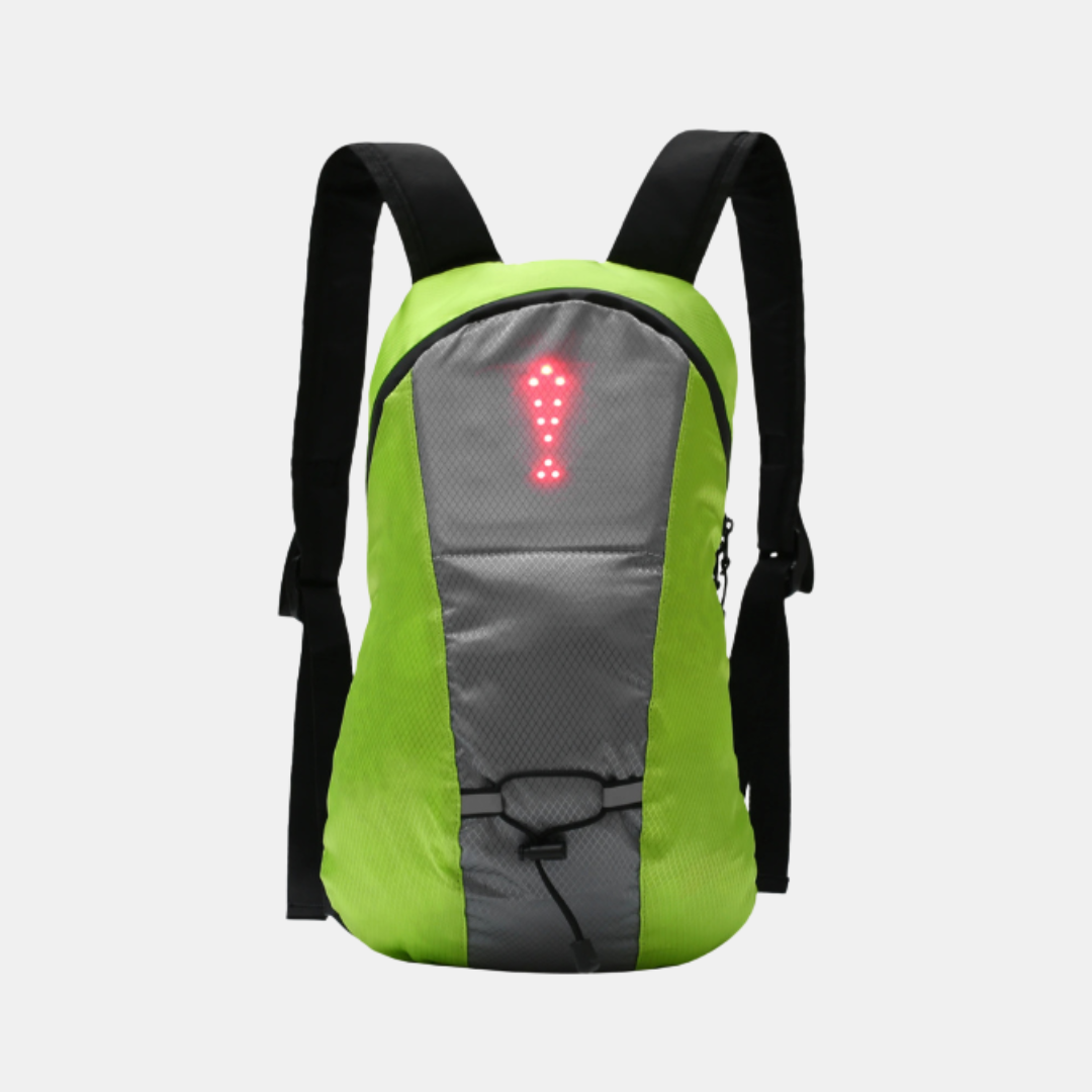 LED Signalrygsæk – Reflekterende, USB-Opladelig, 15L Rygsække Tech Butik