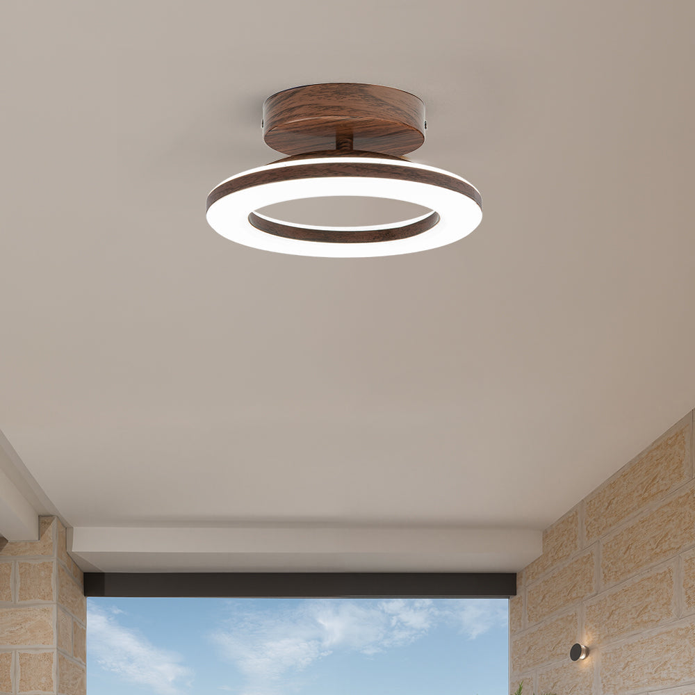 Elegant Rund LED Loftlampe – Slank Belysning til Din Entré Ceiling Light Tech Butik