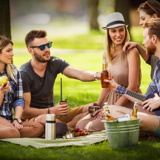 Langtrækkende Dual-Band Walkie Talkie – Kraftfuld To-vejs Kommunikation Walkie Talkies Tech Butik