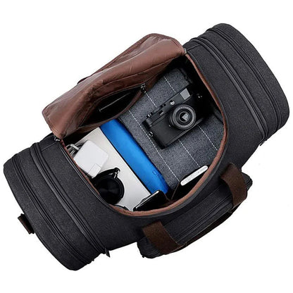 Stor Kapacitets Canvas Rejsetaske – Pålidelig og Rummelig til Enhver Rejse Travel Duffel Bag Tech Butik