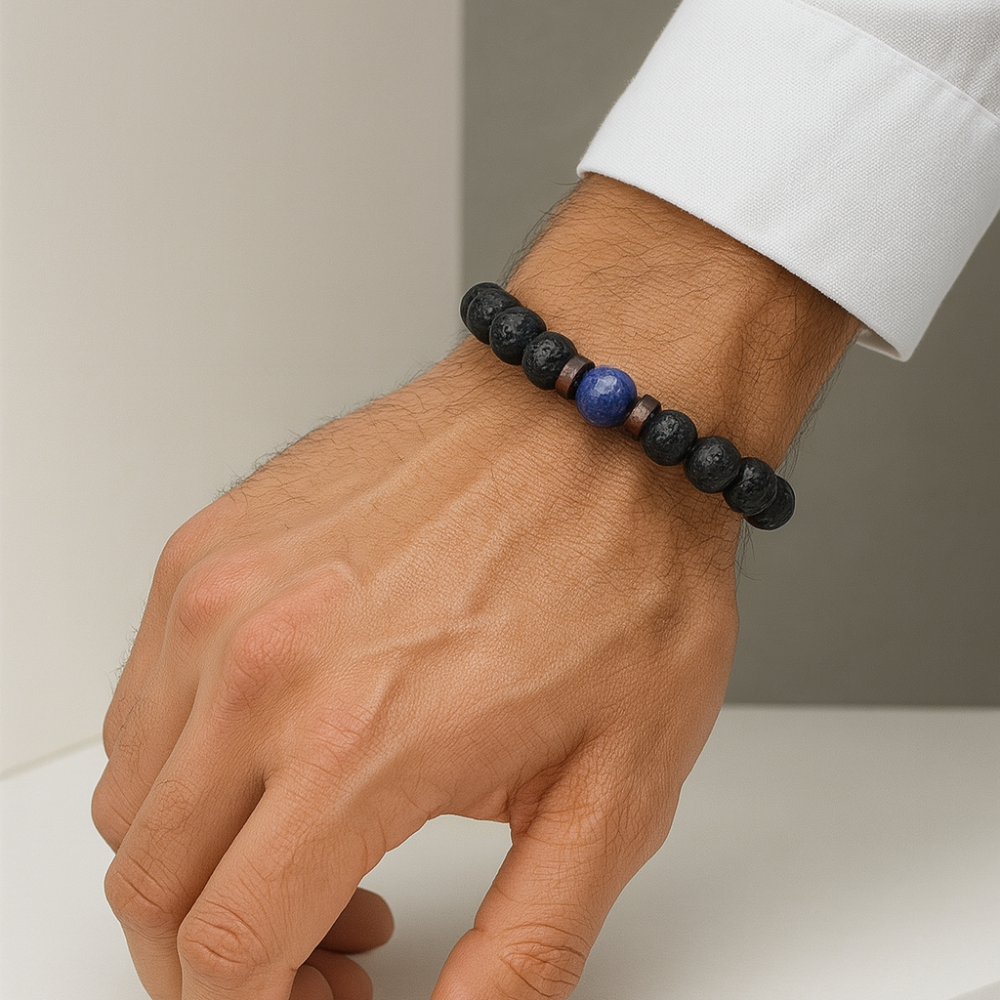 Naturligt Lavasteinsarmbånd – Styrke, Stil & Sofistikation Jewelry Bracelet Standard Tech Butik