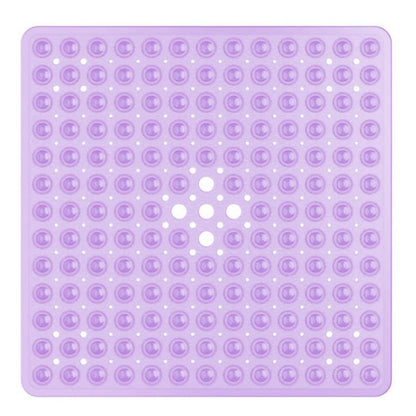 Badsikkerhed Non-Slip Suge-Måtte – Sikker Greb for Skridsikre Badeværelsesgulve Bath & Shower Mats Tech Butik Lavendel tåge