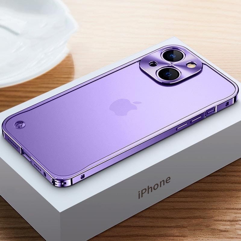 Beskyttende Metalcover til iPhone – Elegant, Stærk & Letvægt Mobiltelefoncovers Tech Butik