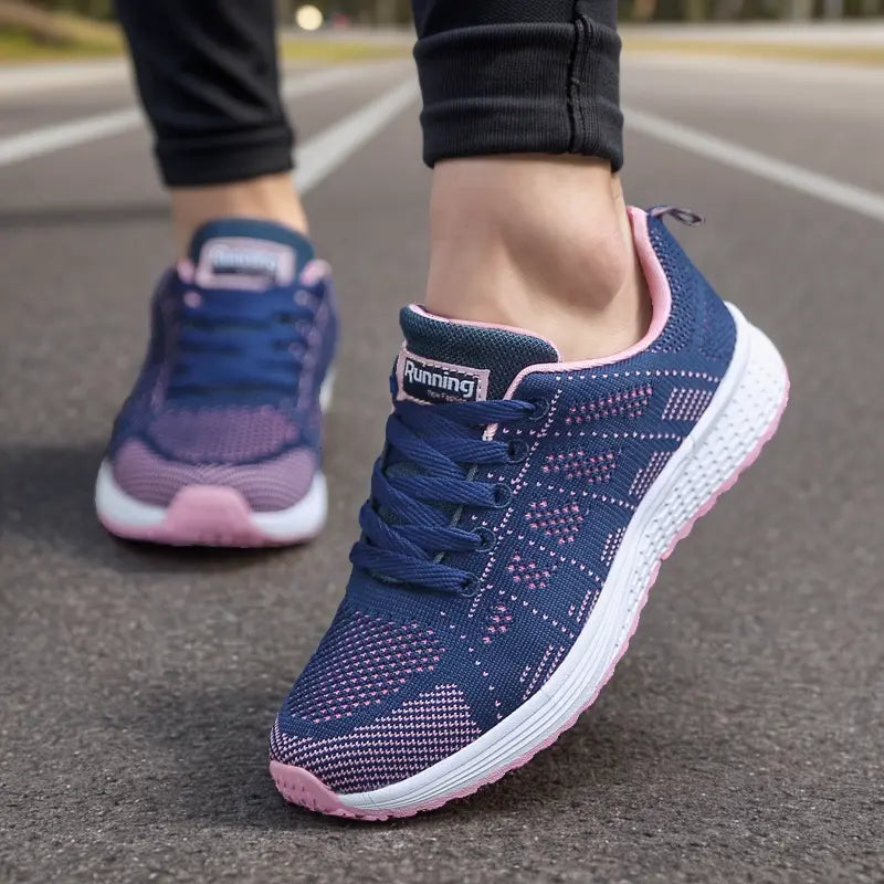 Ultralette Åndbare Sneakers – Komfort & Stil til Hverdag Sko Tech Butik Blå 36