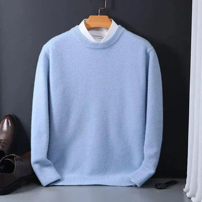 Cashmere Løs Sweater – Luksuriøs Komfort og Ubetinget Elegance Kvinders Sweatre Tech Butik Lyseblå XS